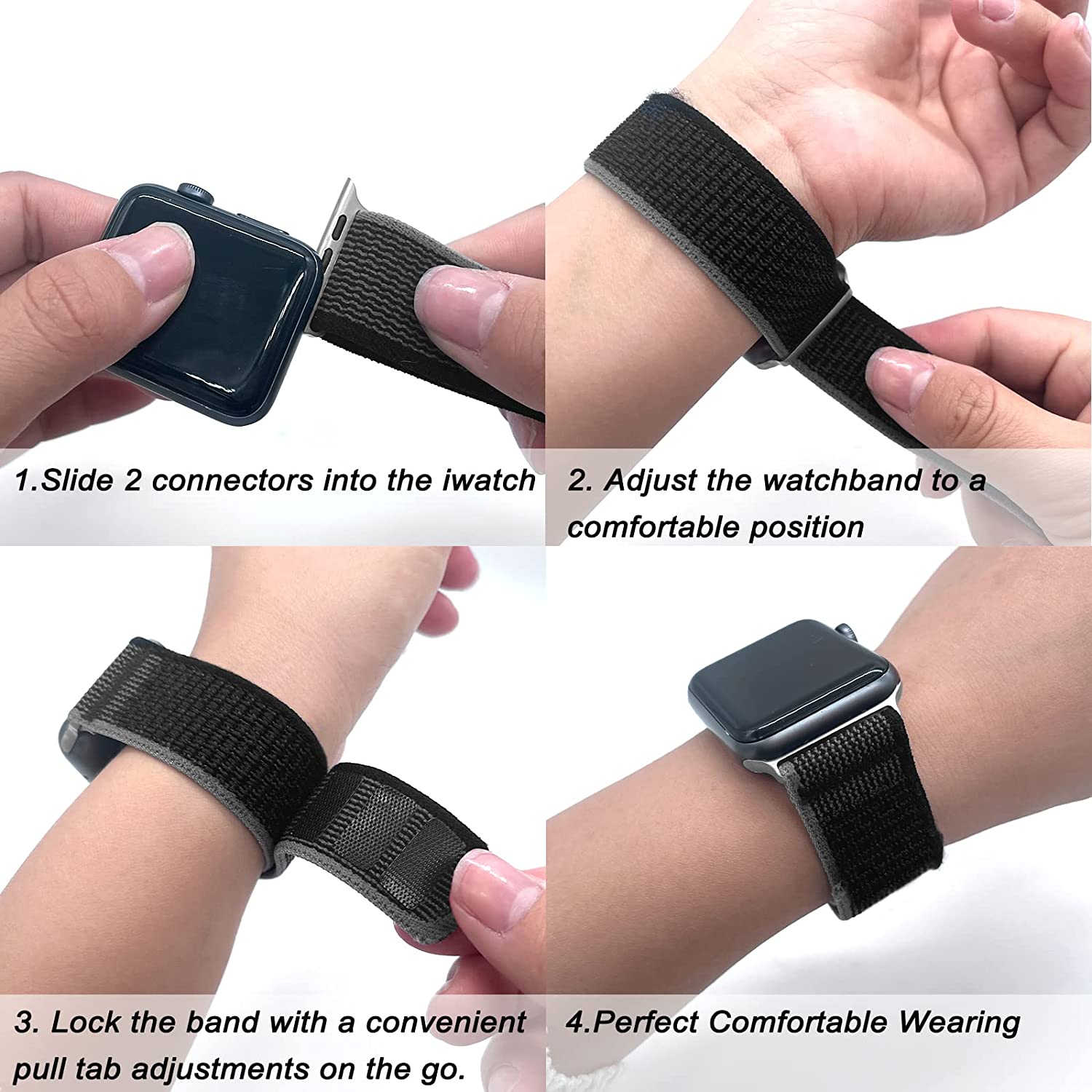 elastic apple watch band