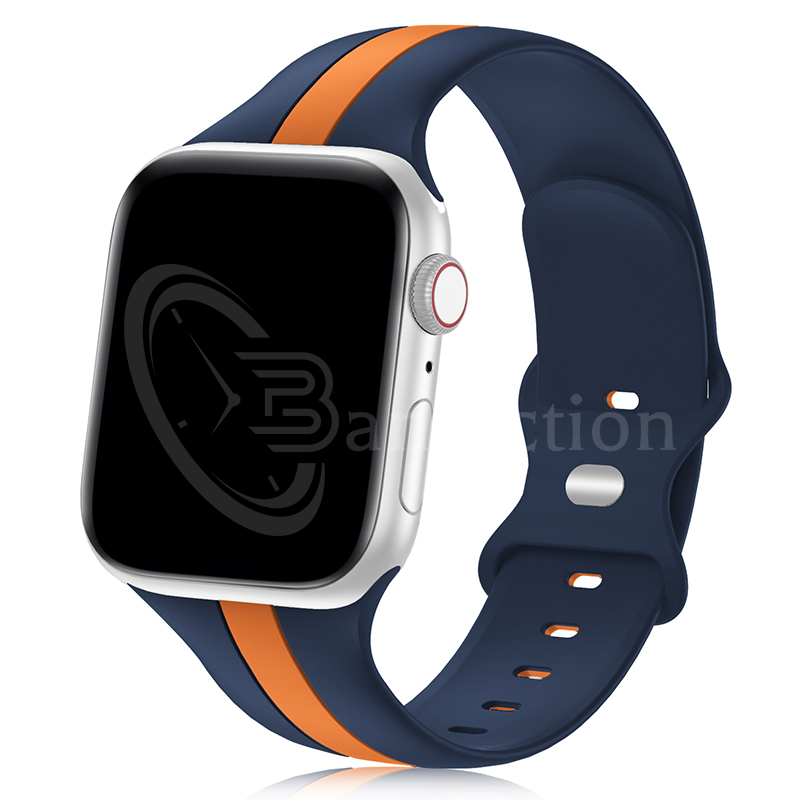 apple watch silicone straps