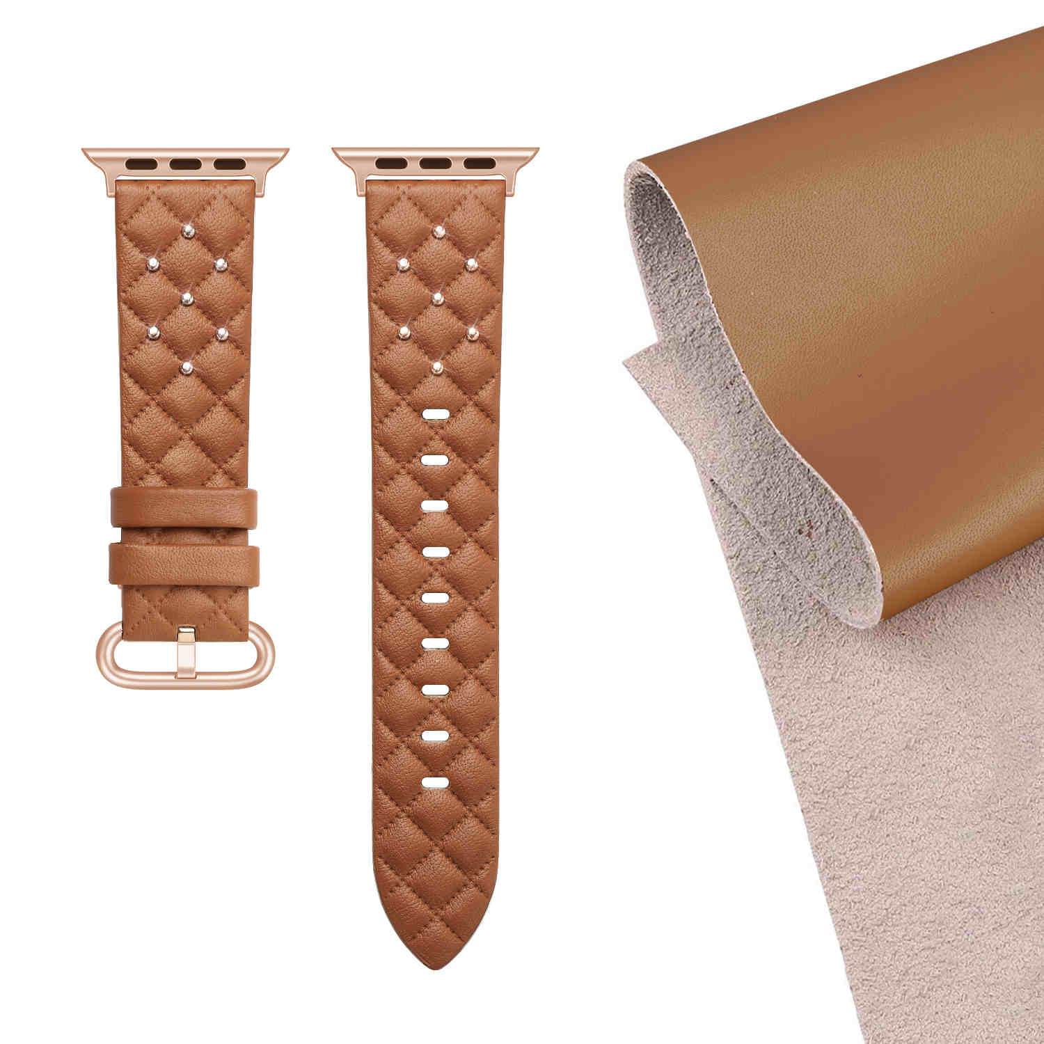 womens leather apple watch band