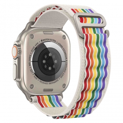 correas de nylon trenzado para apple watch