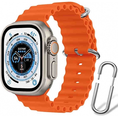  rubber watch straps bands for apple watch ultra