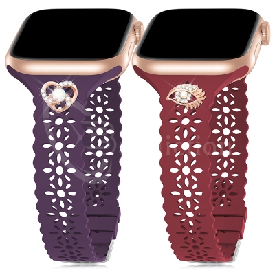 apple watch correas mujeres solo bucle con encanto